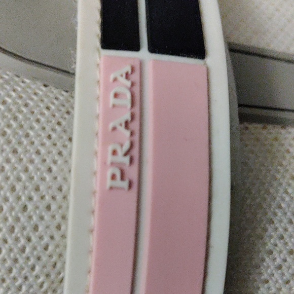 Prada "Cloudburst" Rubber/Mesh Trim Sneakers - Picture 5 of 16